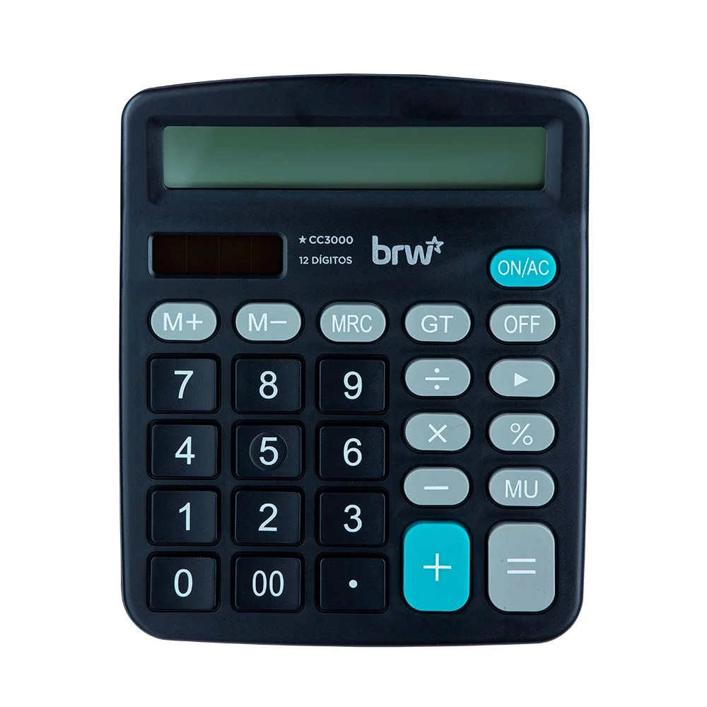 Calculadora de Mesa, 12 Dígitos - CC3000 - BRW