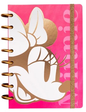 Cuaderno Con Sistema A Discos Tamaño A5 De Minnie Mouse - MOOVING - 1721131