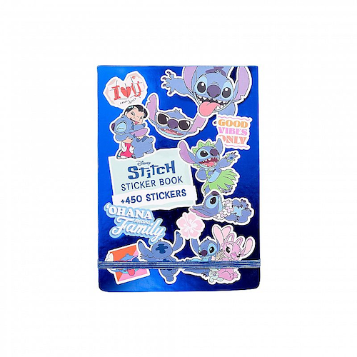 Libro de 450 Stickers De Stitch - 2441803031 - MOOVING