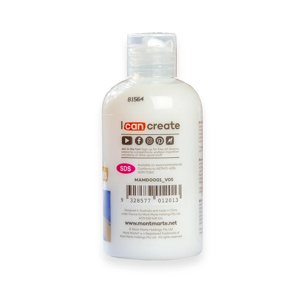 Medio Acrílico Brillo de 135ml - MAMD0001 - MONT MARTE