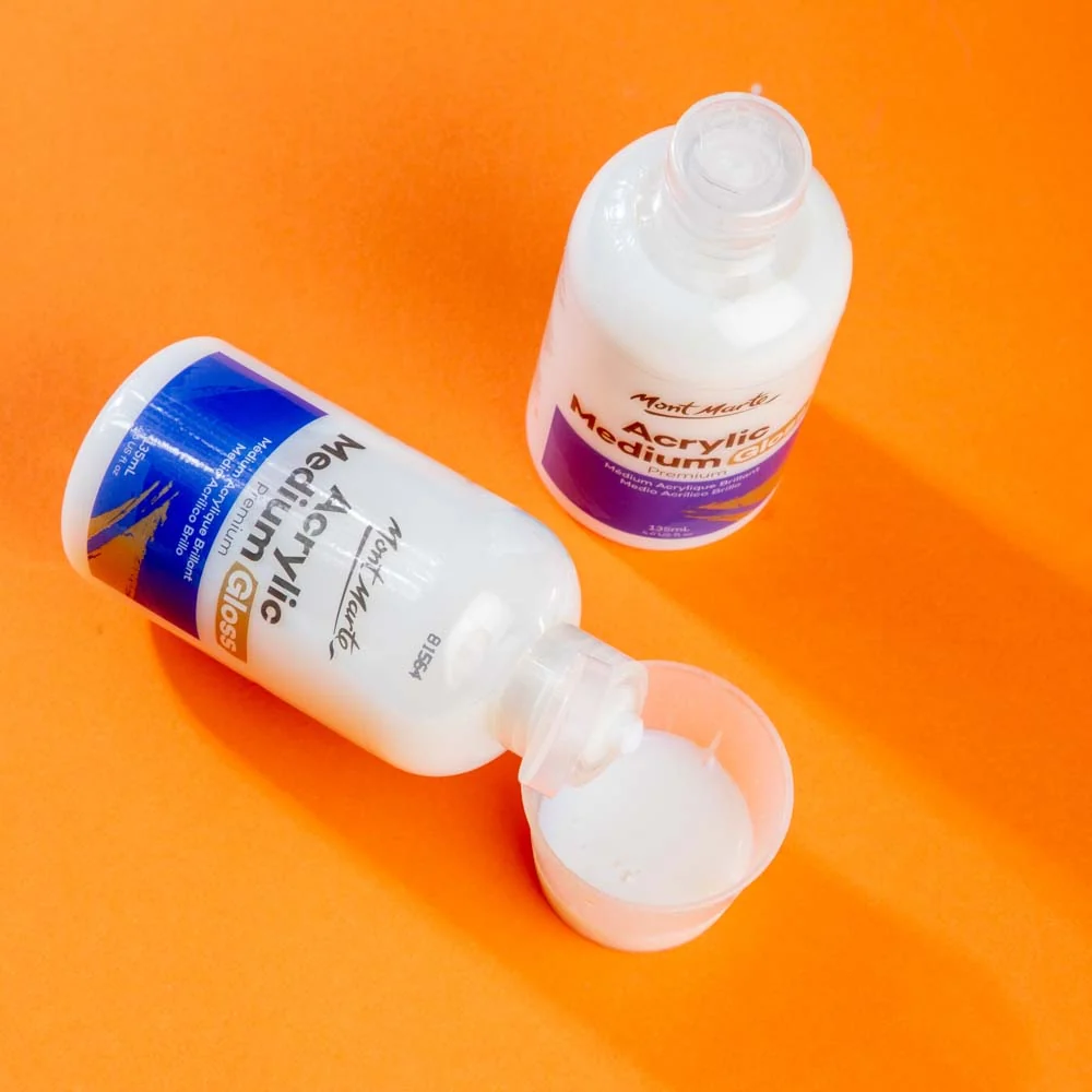 Medio Acrílico Brillo de 135ml - MAMD0001 - MONT MARTE