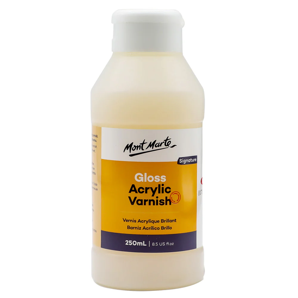 Barniz Acrílico Brillo 250ml - MAMD0009 - MONT MARTE