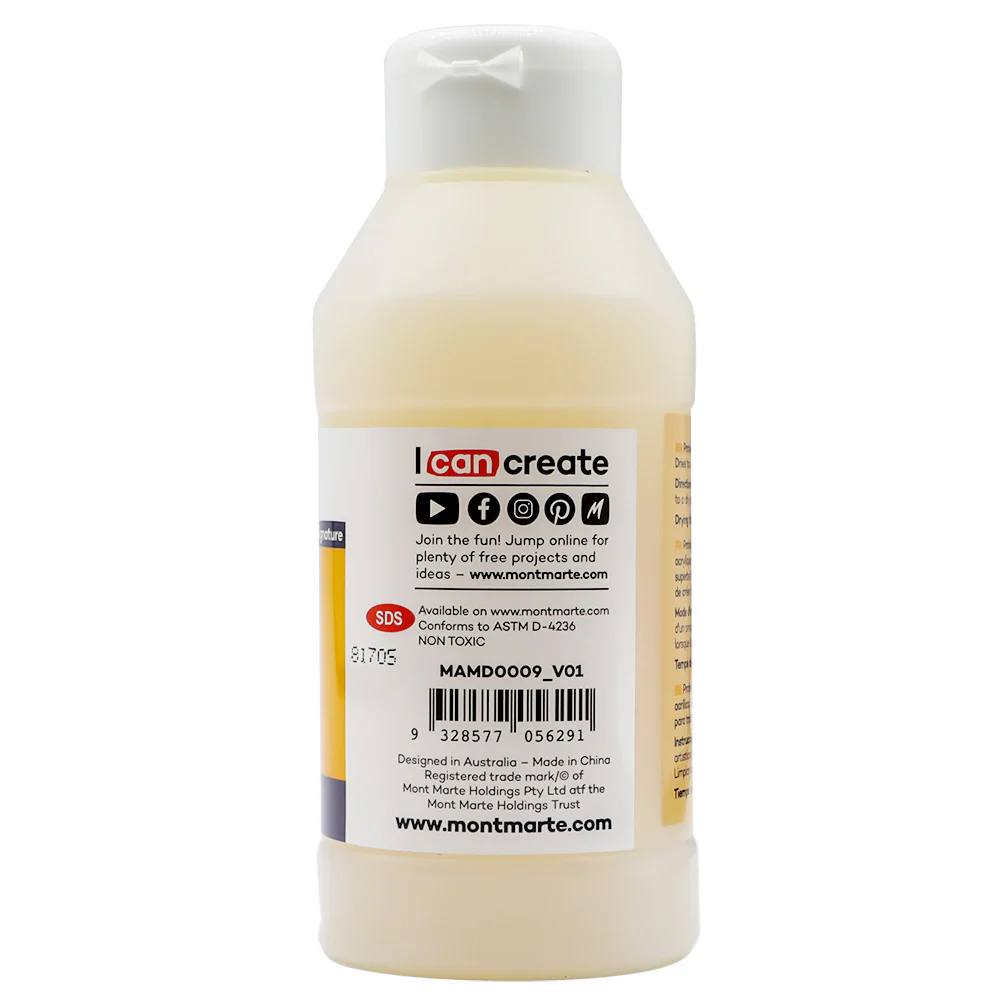 Barniz Acrílico Brillo 250ml - MAMD0009 - MONT MARTE