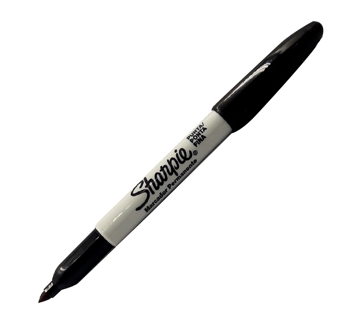 Unidad Marcador Permanente Negro Punta Fina - 30001 - SHARPIE