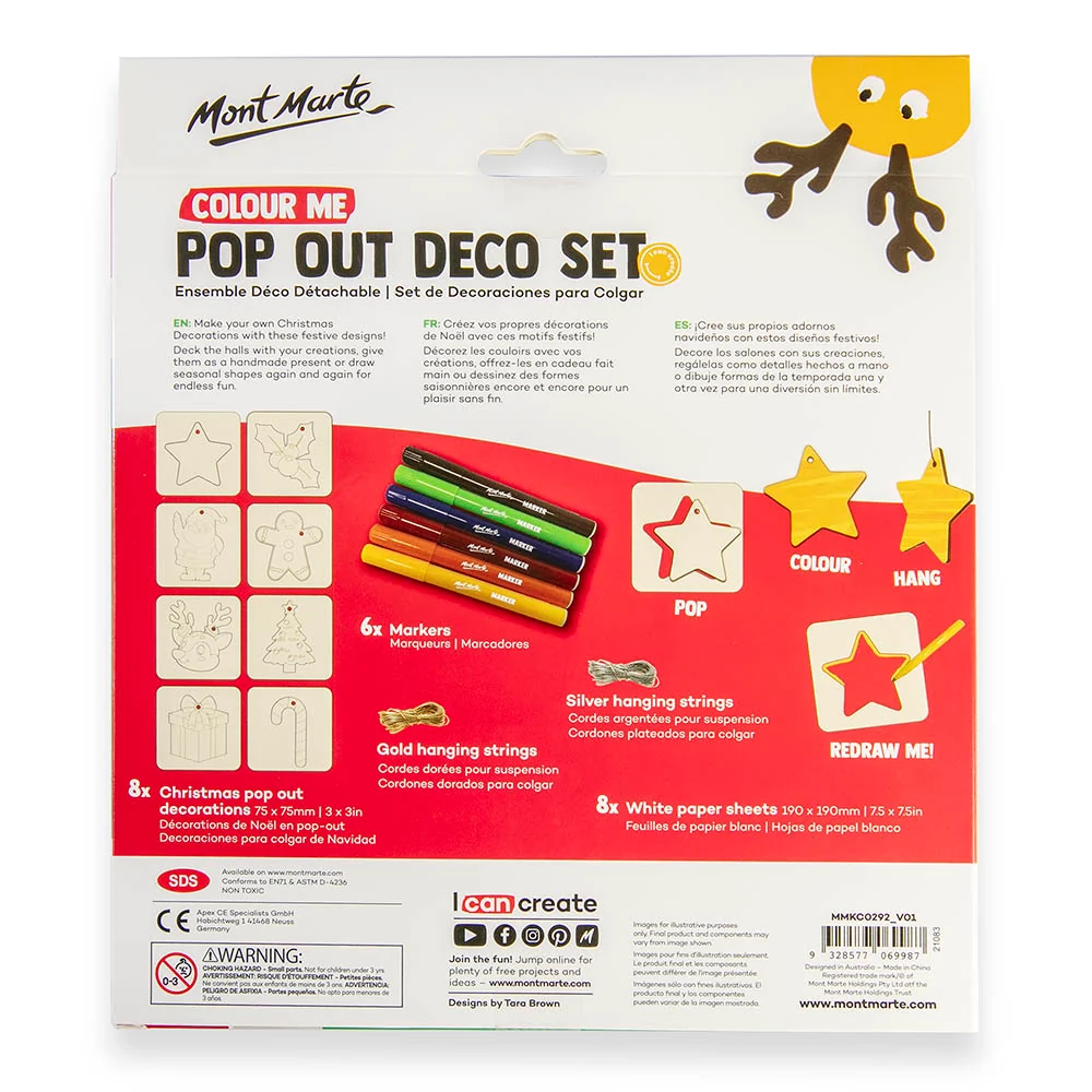 Set de Decoraciones Para Colgar - MMKC0292 - MONT MARTE
