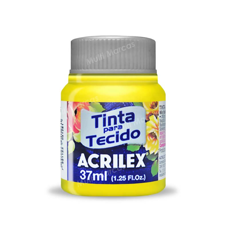 ACRILEX PARA TELA COLOR AMARILLO LIMA - 504