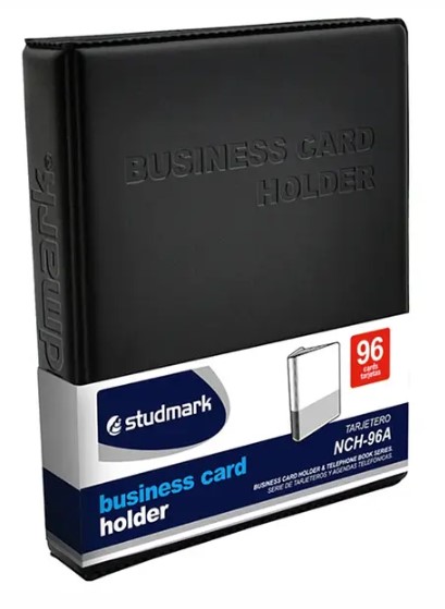 Tarjetero / Agenda Telefónica de 96 Fundas - ST-NCH-96A - STUDMARK