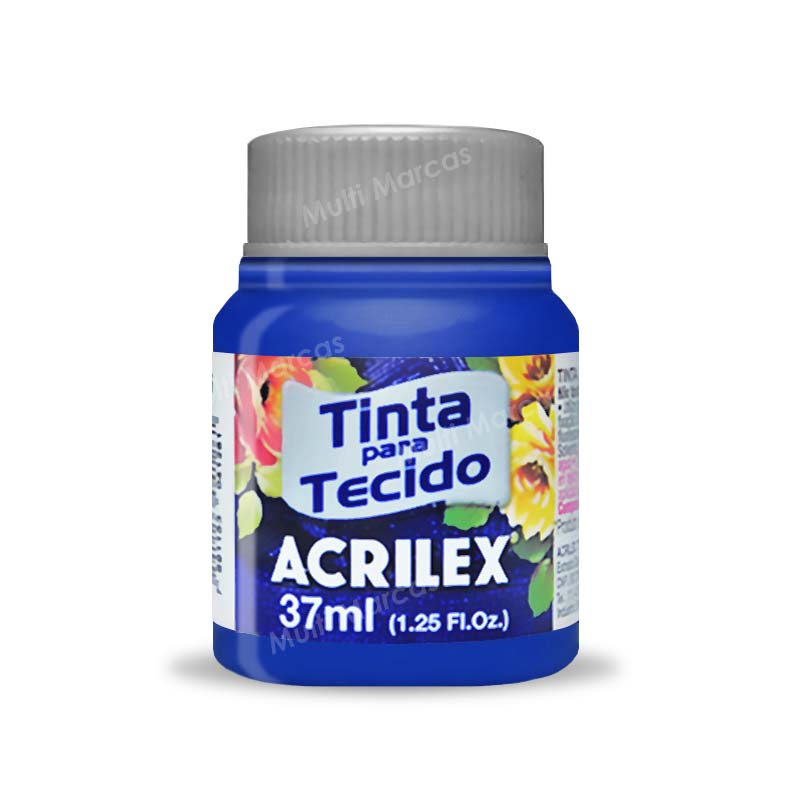 ACRILEX PARA TELA COLOR AZUL COBALTO - 502