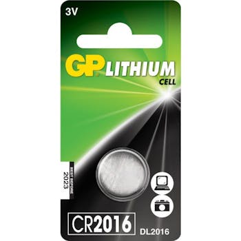 Pila de Botón de Litio 3.0V de Alta Densidad - CR2016 - GP