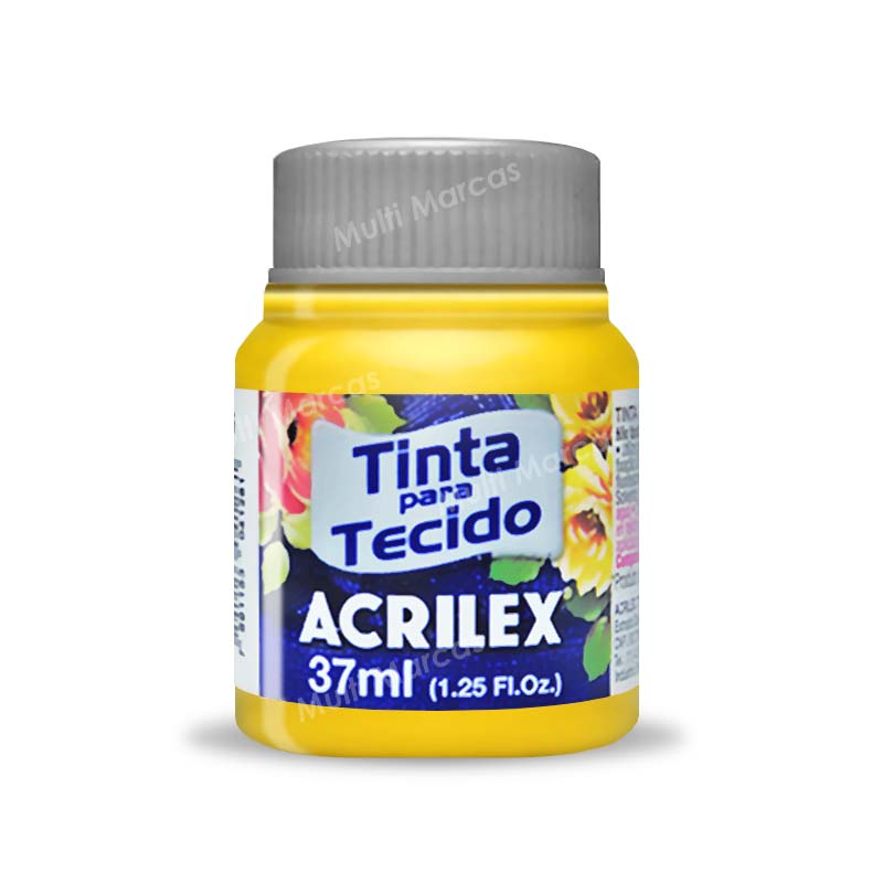 ACRILEX PARA TELA COLOR AMARILLO ORO - 505