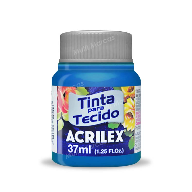 ACRILEX PARA TELA COLOR AZUL TURQUESA - 501