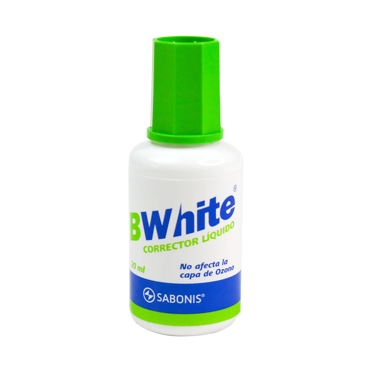 Corrector Líquido Con Brocha Bwhite de 20 ml. - C018 - SABONIS
