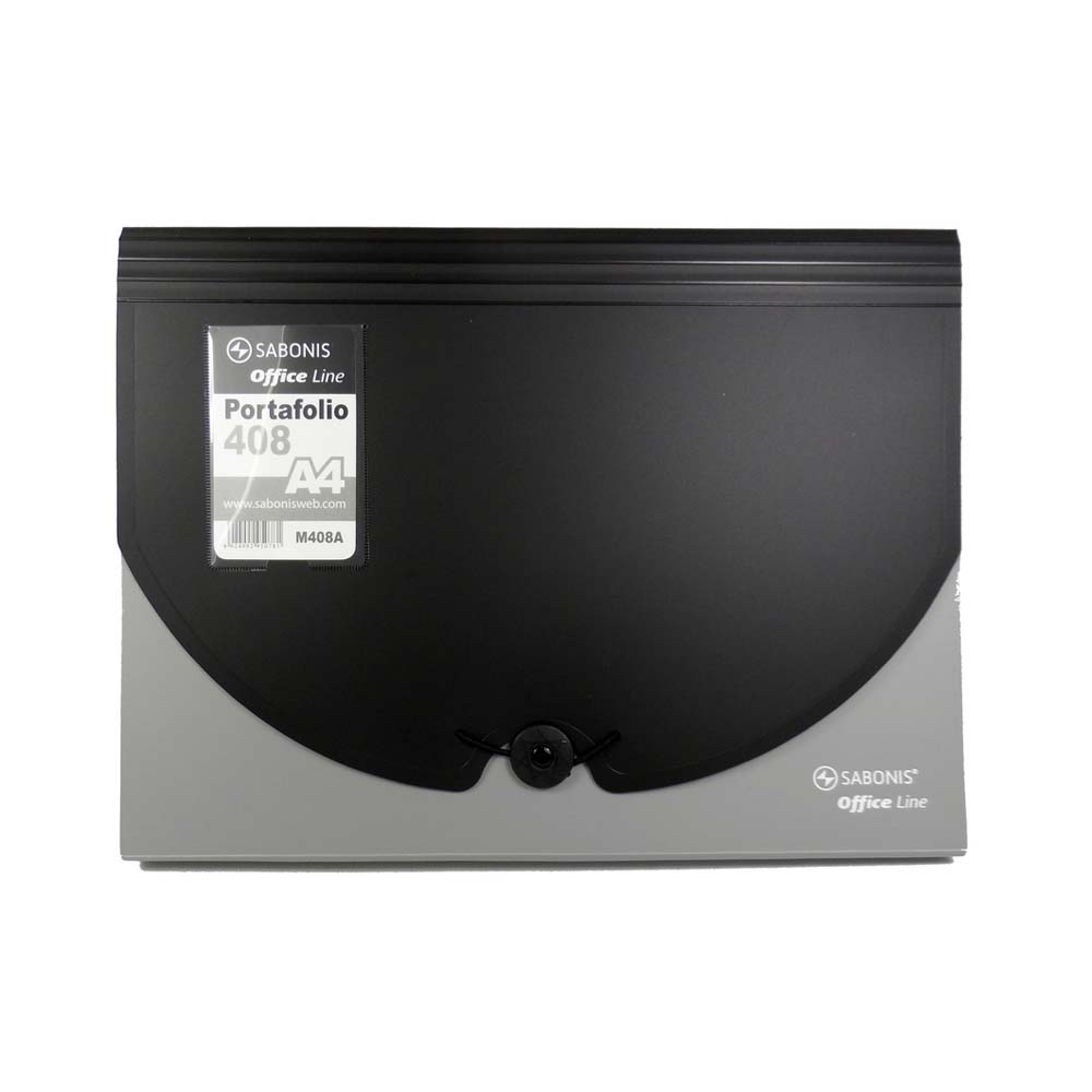 PORTAFOLIO ORGANIZADOR TAMAÑO A4 SABONIS M408A
