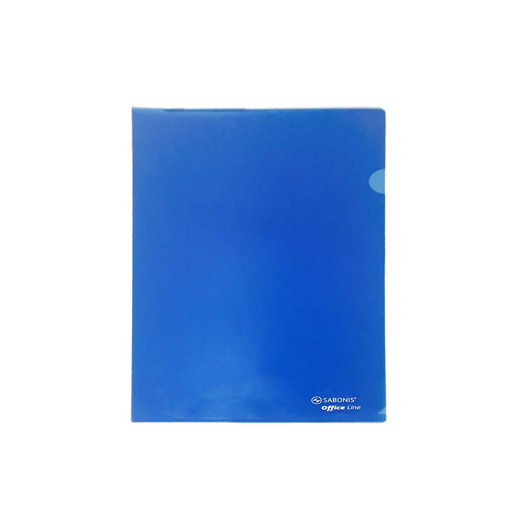 Portafolio Plástico de Colores Con Abertura en L, Tamaño A4 - E310 - SABONIS