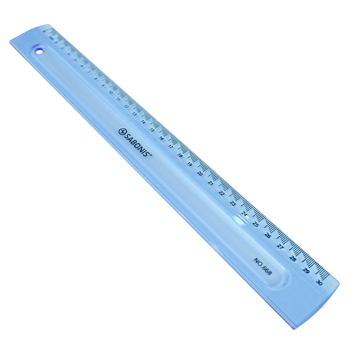 Regla de Plástico Grueso de 30 cm - 668 - SABONIS
