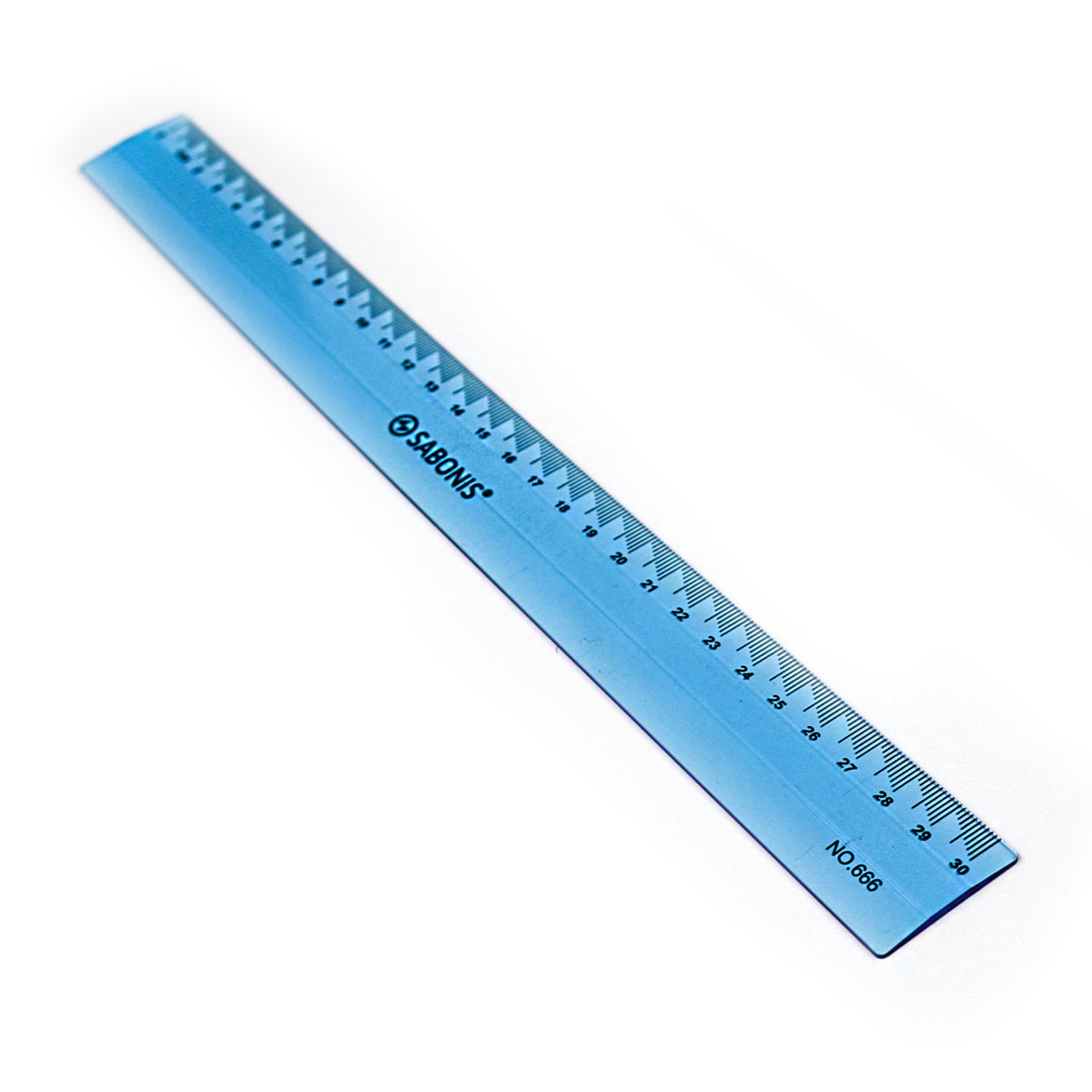 Regla de Plástico de 30 cm  - 666 - SABONIS