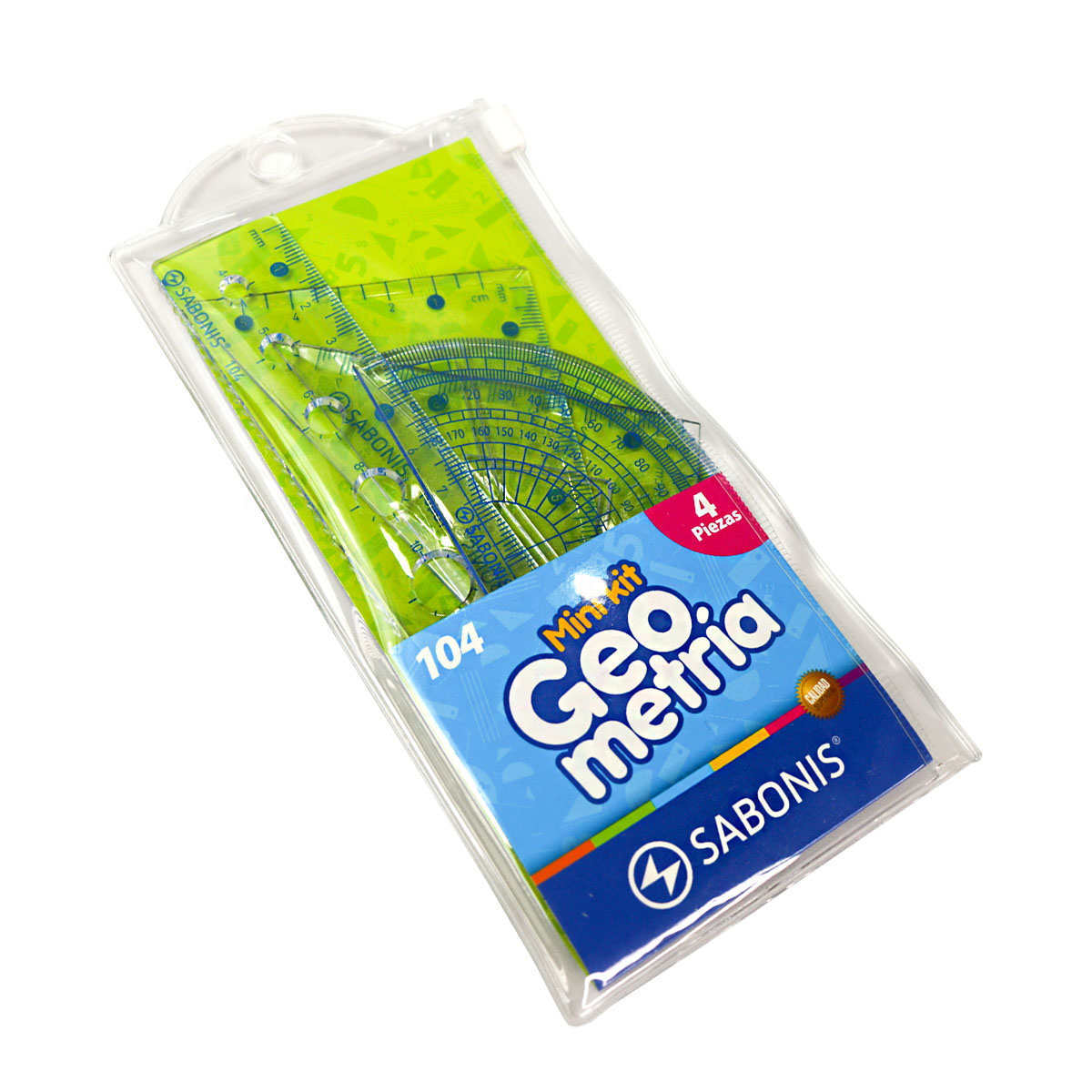 Estuche Geométrico Mini Kit De Geometría - 104 - SABONIS