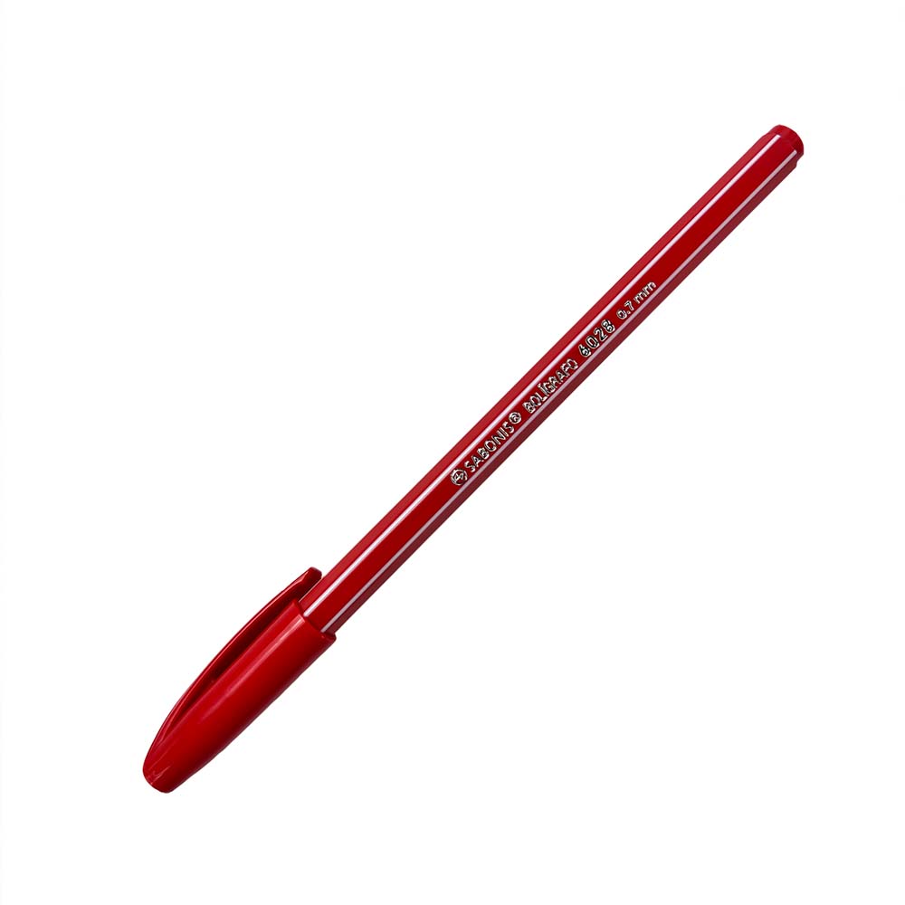Bolígrafo FB6028 Rojo SABONIS
