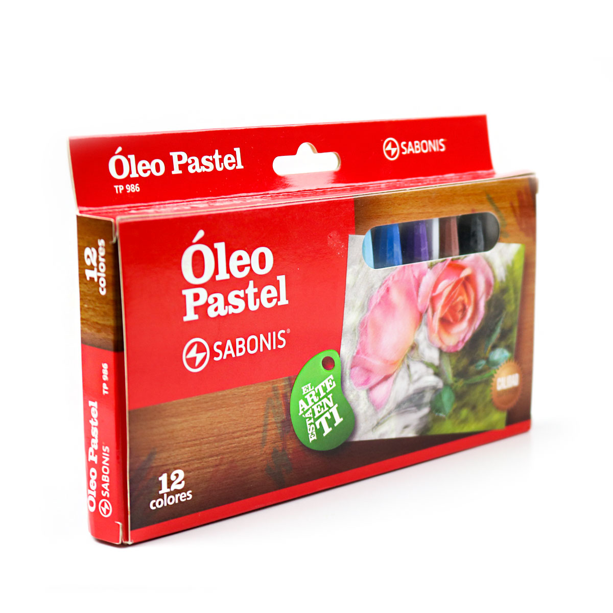 Set de 12 Colores de Óleo Pastel - TP986 - SABONIS
