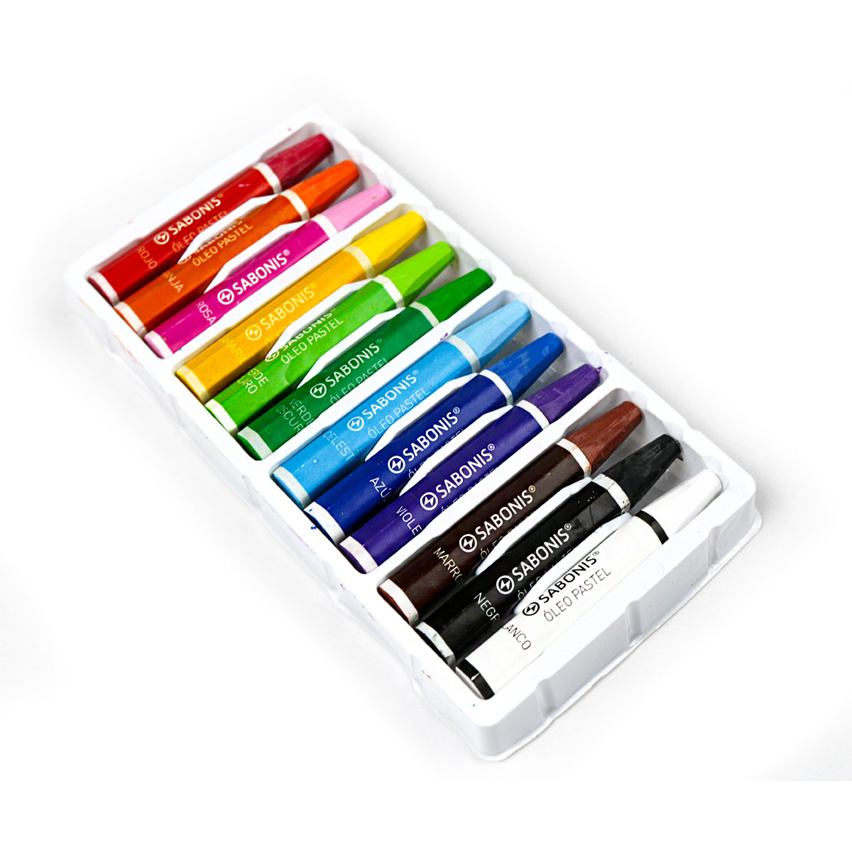 Set de 12 Colores de Óleo Pastel - TP986 - SABONIS