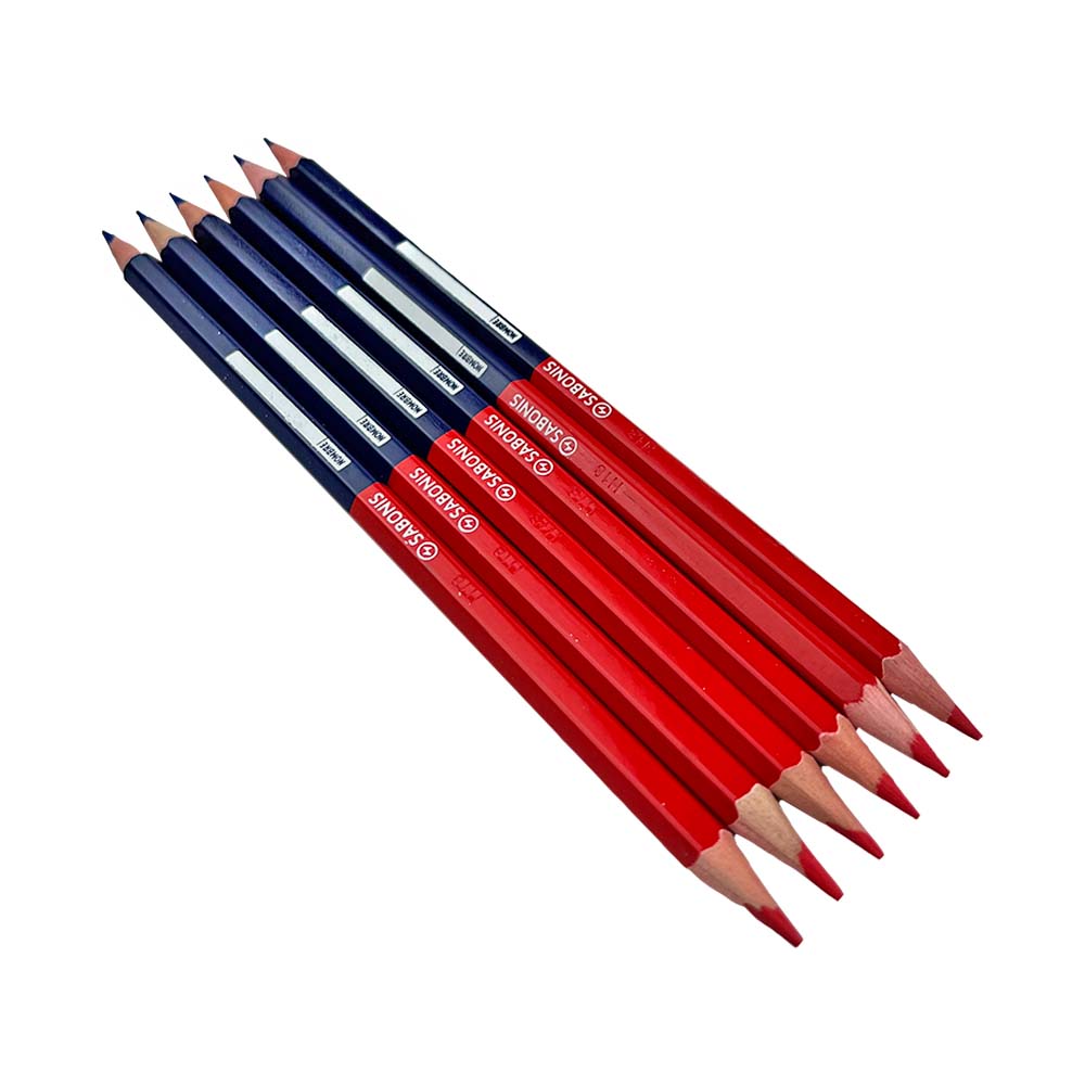 Docena de Lápiz bicolor Rojo / Azul P9058 SABONIS