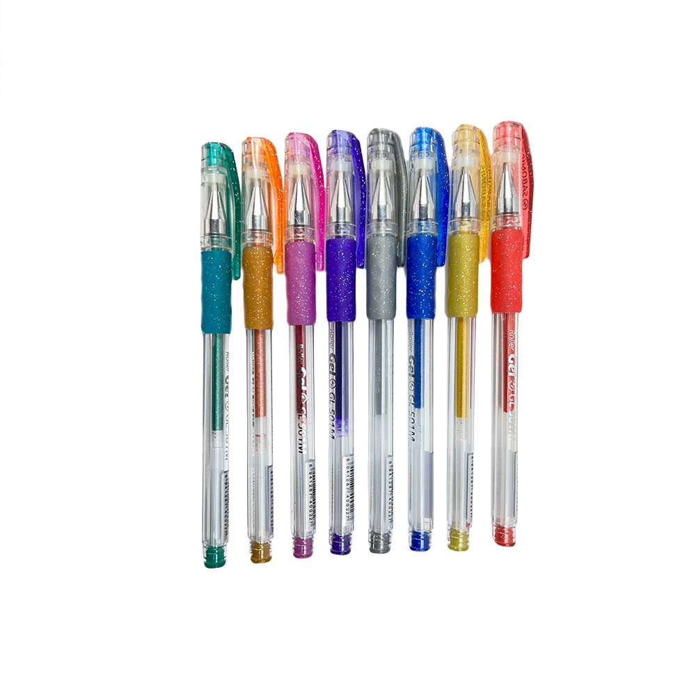 Set de 8 Micropuntas con Glitter SABONIS