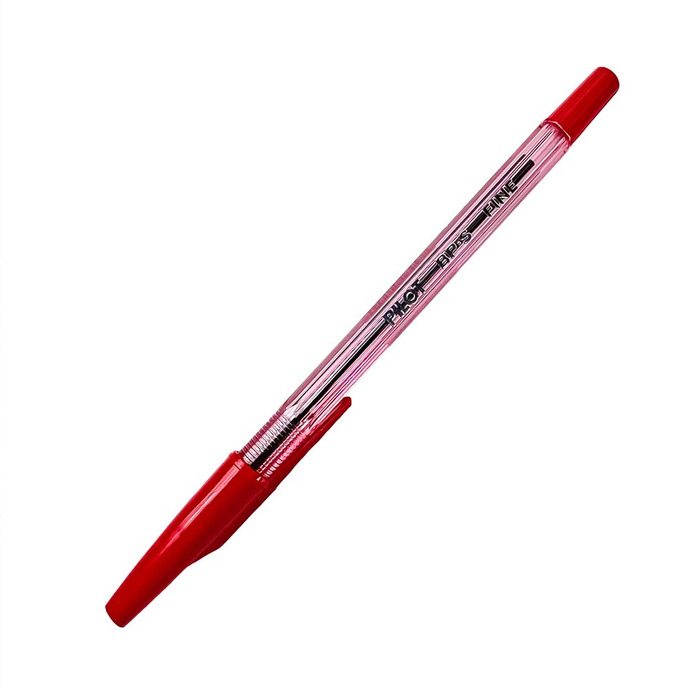 Bolígrafo Punta Metálica PILOT BP-S Fine 0.7 Rojo