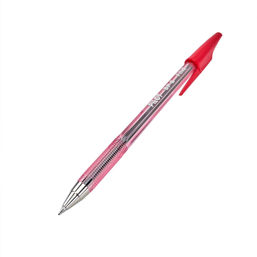 Bolígrafo Punta Metálica PILOT BP-S Fine 0.7 Rojo