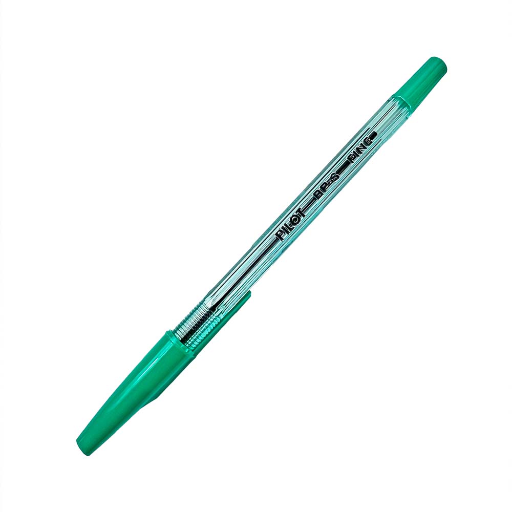 Bolígrafo Punta Metálica PILOT BP-S Fine 0.7 Verde