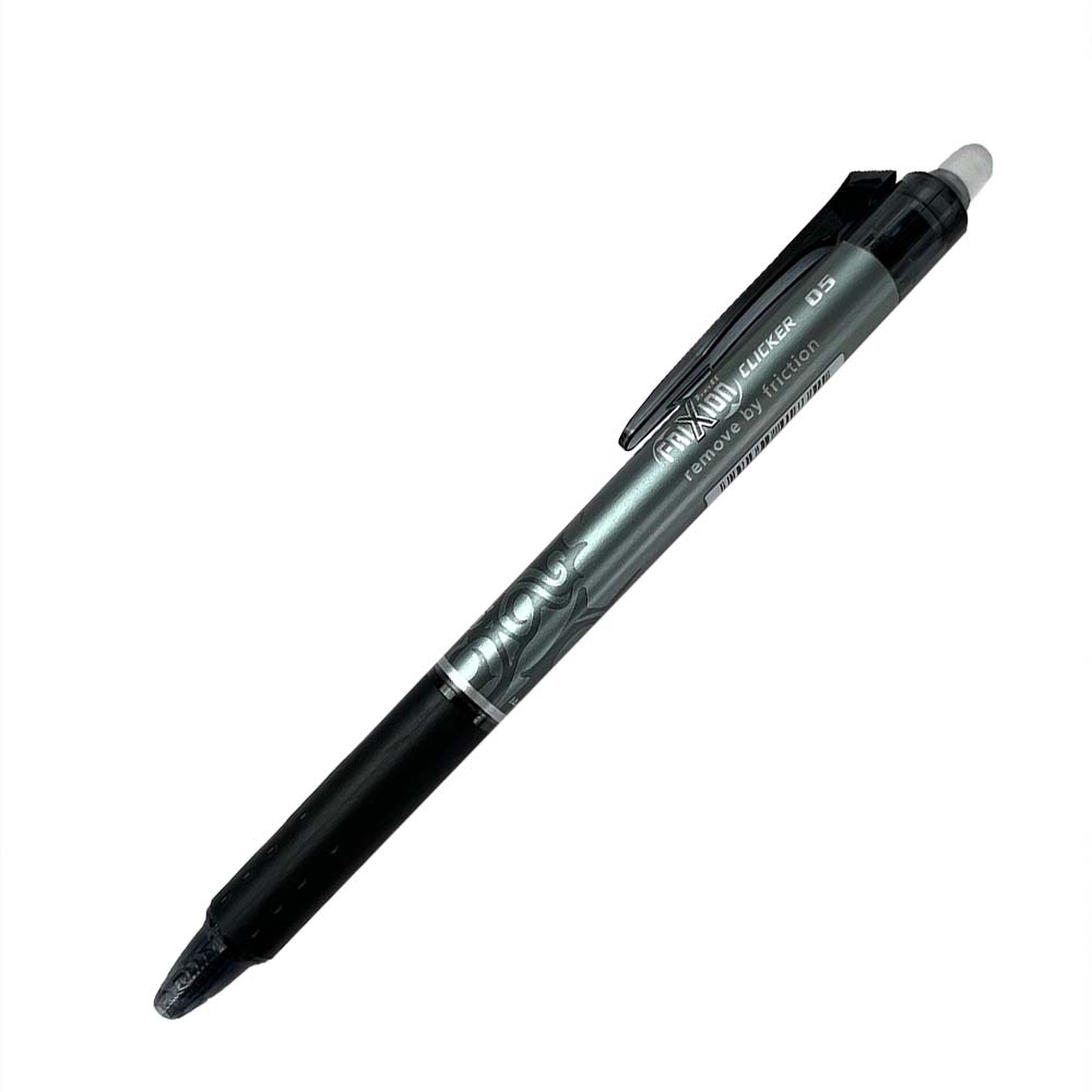 Bolígrafo Borrable Retráctil Color Negro Frixion Clicker PILOT BLRT-FR5