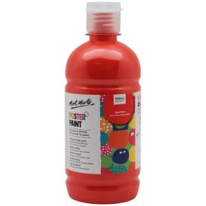 Bote de Témpera de 500 ml. Color Bermellón - MPST0014 - Mont Marte