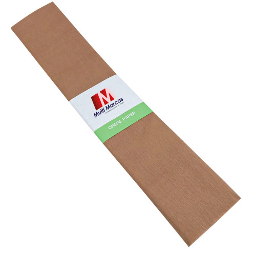 Rollo de Papel Crepé (50 x 150 cm) Café Tropical