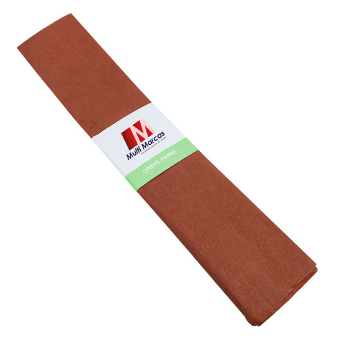 Rollo de Papel Crepé (50 x 150 cm) Café Cacao