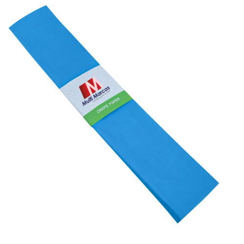 Rollo de Papel Crepé (50 x 150 cm) Celeste